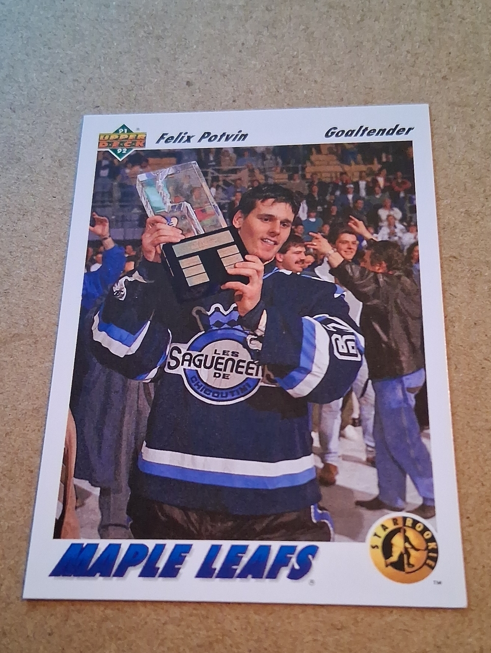 Felix Potvin Hockey Cards Set - Blue and White LEAFS & KINGS
